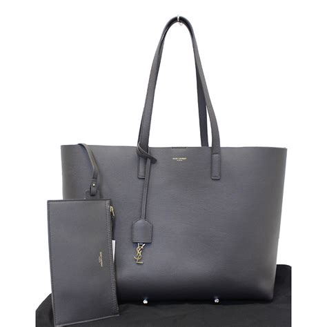 ysl bag grey leather|ysl big black bag.